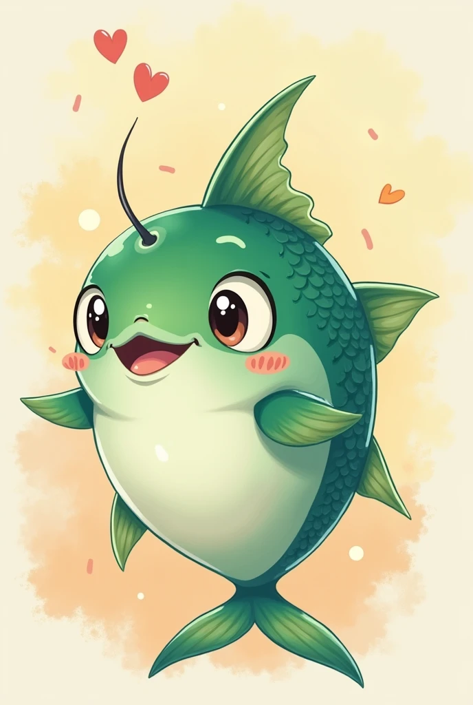 Green tuna ( kawaii)