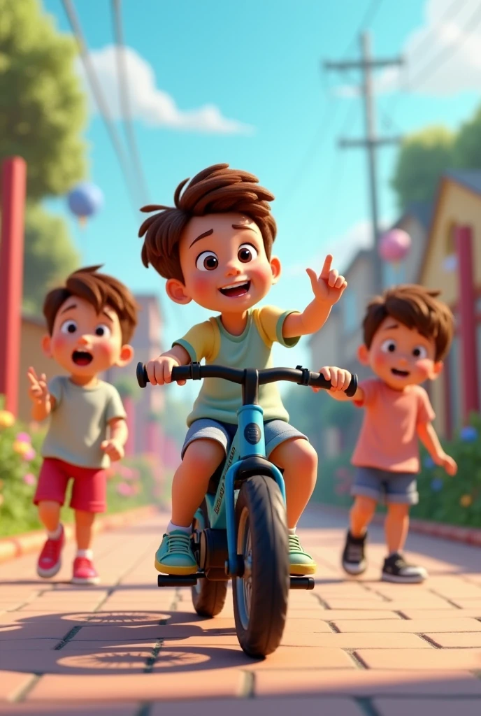 Kids electric bike unboxing wih review 3animation in you tube thumb mail
