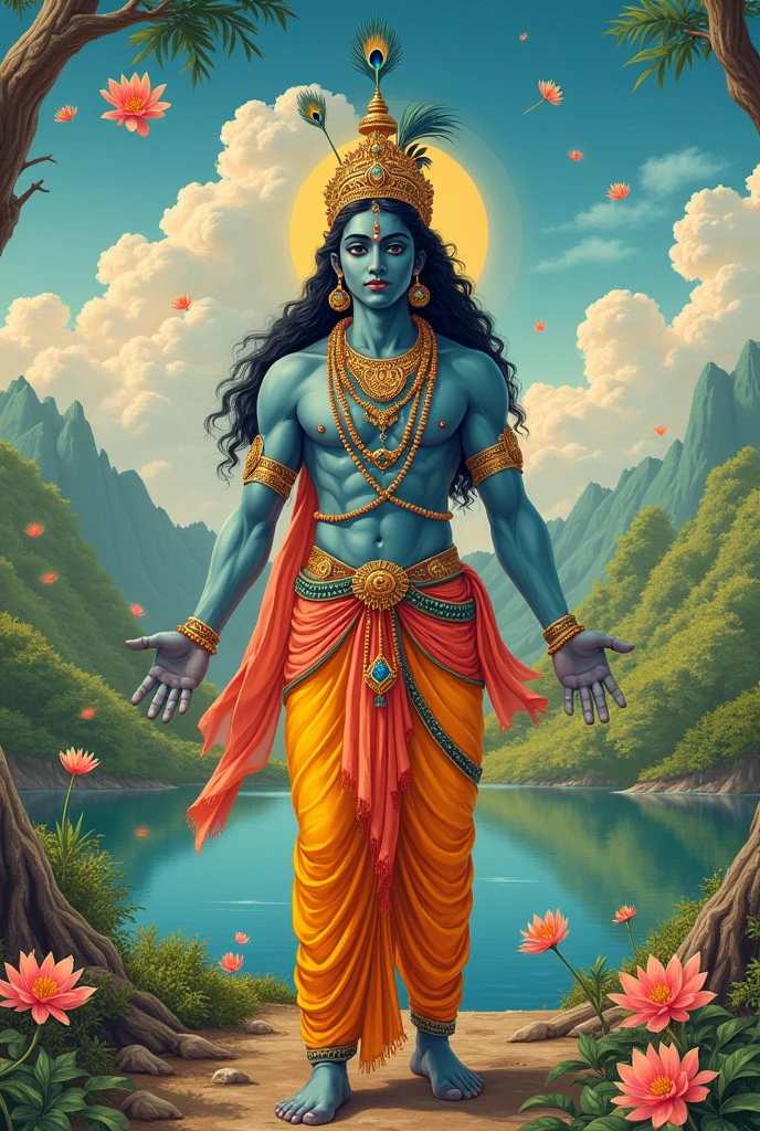 Lord Krishna in mahabharat