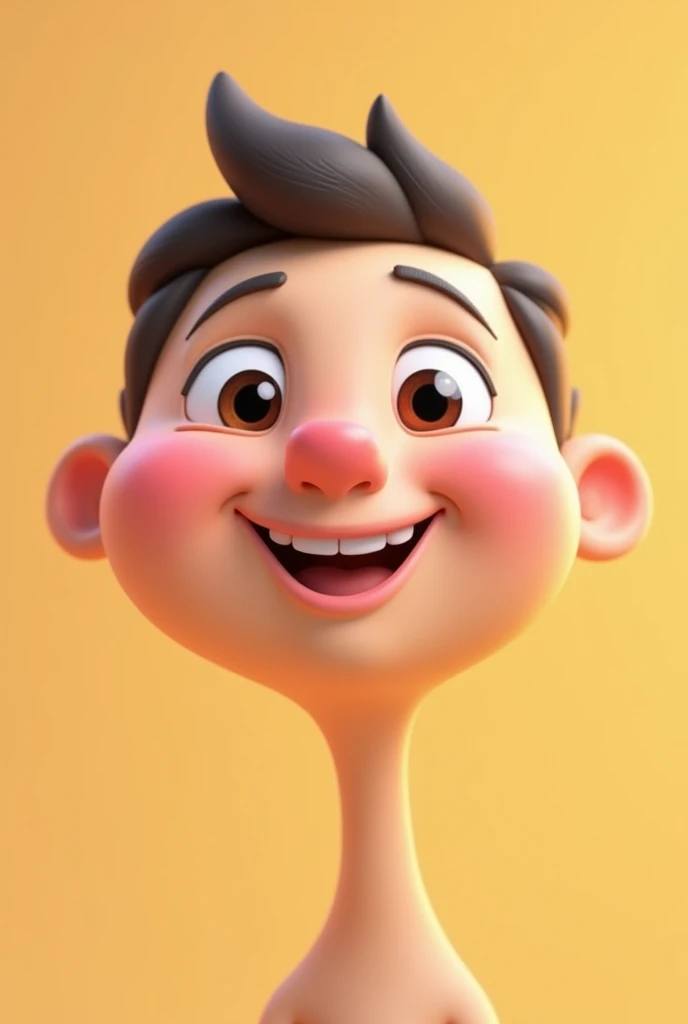 Cartoon cute face