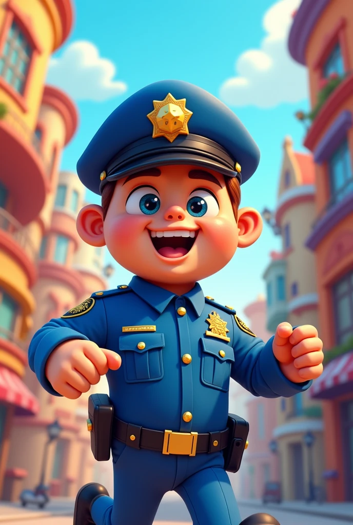 Police cartoon