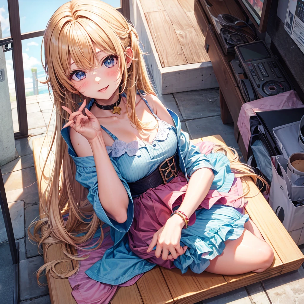 Imagine a cute anime girl