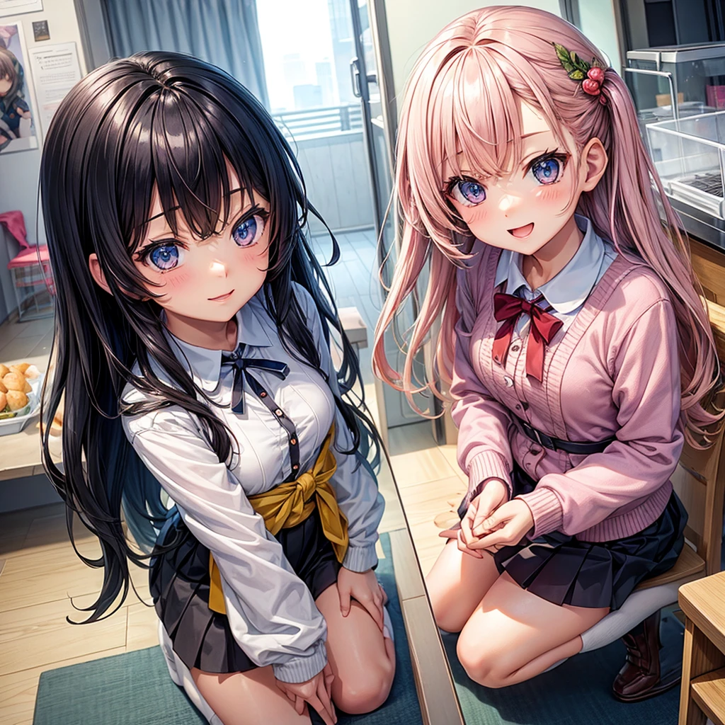 Imagine a cute anime girl