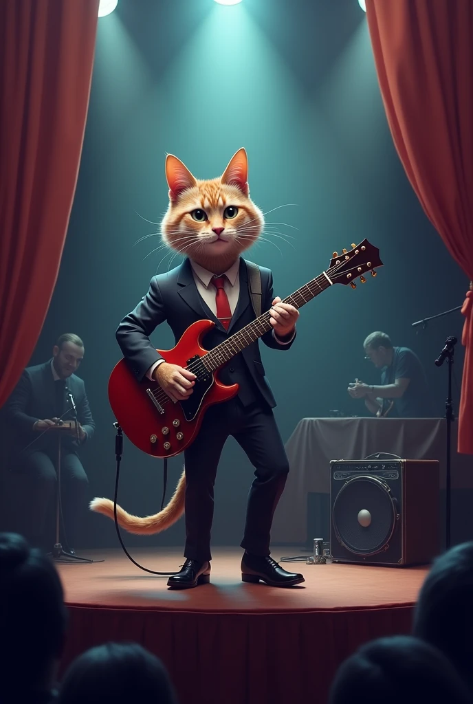 Cat musician