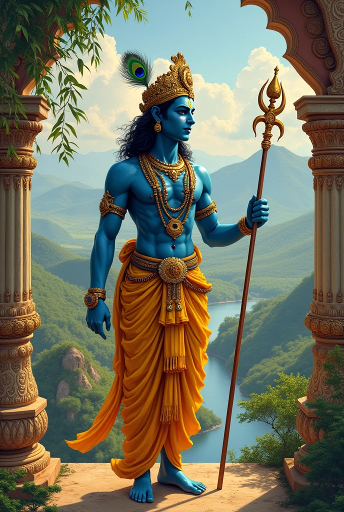 Lord krishna in mahabharat wallpaper