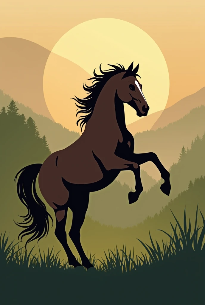 1. **Theme:**
- Elements related to horses and equestrian symbols, such as horses, a rearing horse, a saddle, or a stable.
2. **Colors:**
- Natural colors such as brown, green, gold, or blue, related to horses.
3. **Font:**
- A classic and clear font that appears professional and graceful.
4. **Elements:**
- A horse silhouette or an equestrian-related symbol (such as a bridle or trainer) can be included.
5. **Style:**
- Maintain a clean and contemporary style that conveys professionalism and credibility. Also i want to add this name "Dreadorff Stable LLC"