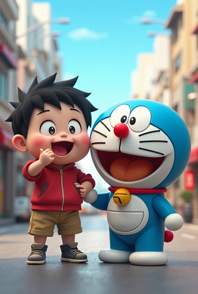 Shinchan with doraemon realesti image