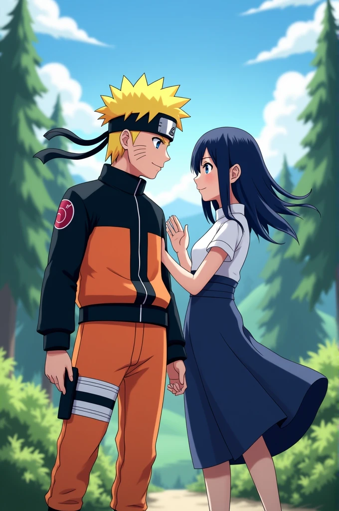 Naruto uzumaki and Hinata Hyuga from naruto