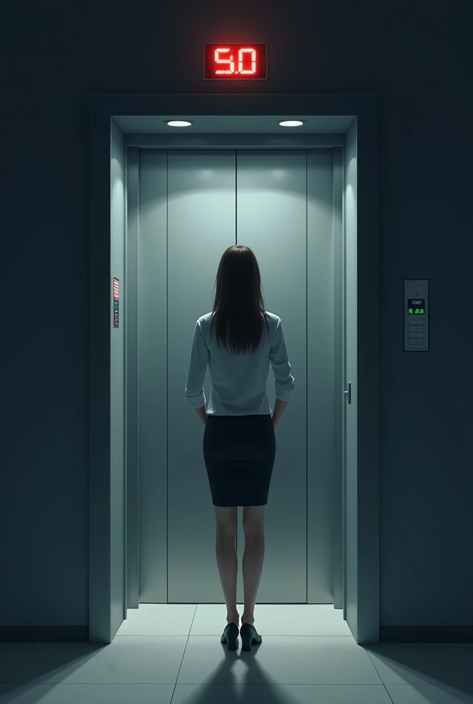 A girl desperately trying to relieve herself、(Correct anatomy of the fingers)、(Draw hands and feet separately)、very beautiful、Ideal proportions、natural breasts、Very stylish、(In the elevator:1.3)、(Squat with your legs wide apart:1.37)、(Place your hands on your knees)、(Anguished expression:1.4)、Close-up、photograph、High resolution、Super detailed、Bright colors、Soft lighting、