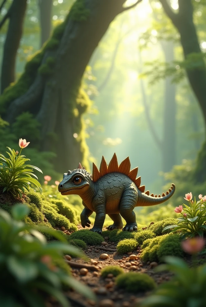 Make a little ank walk in the woods