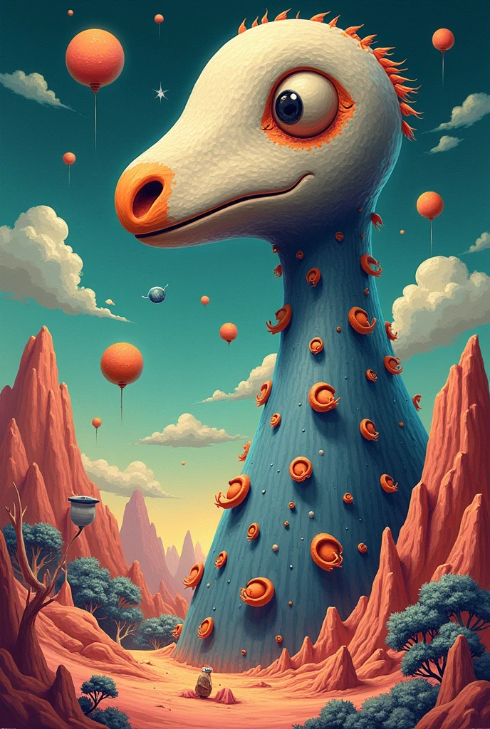 Surrealism art that's easy to draw
