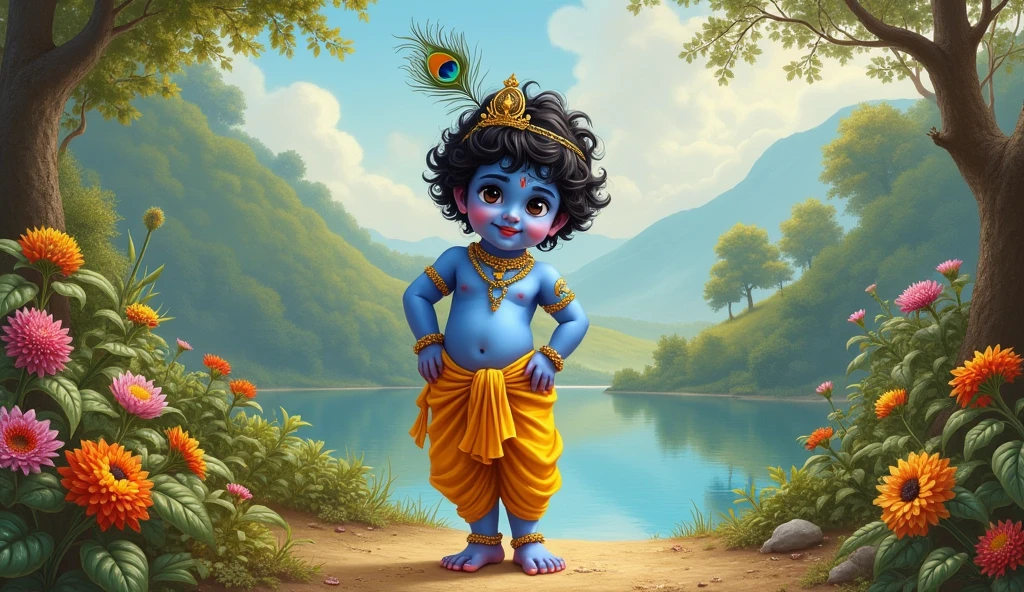 Little lord Krishna