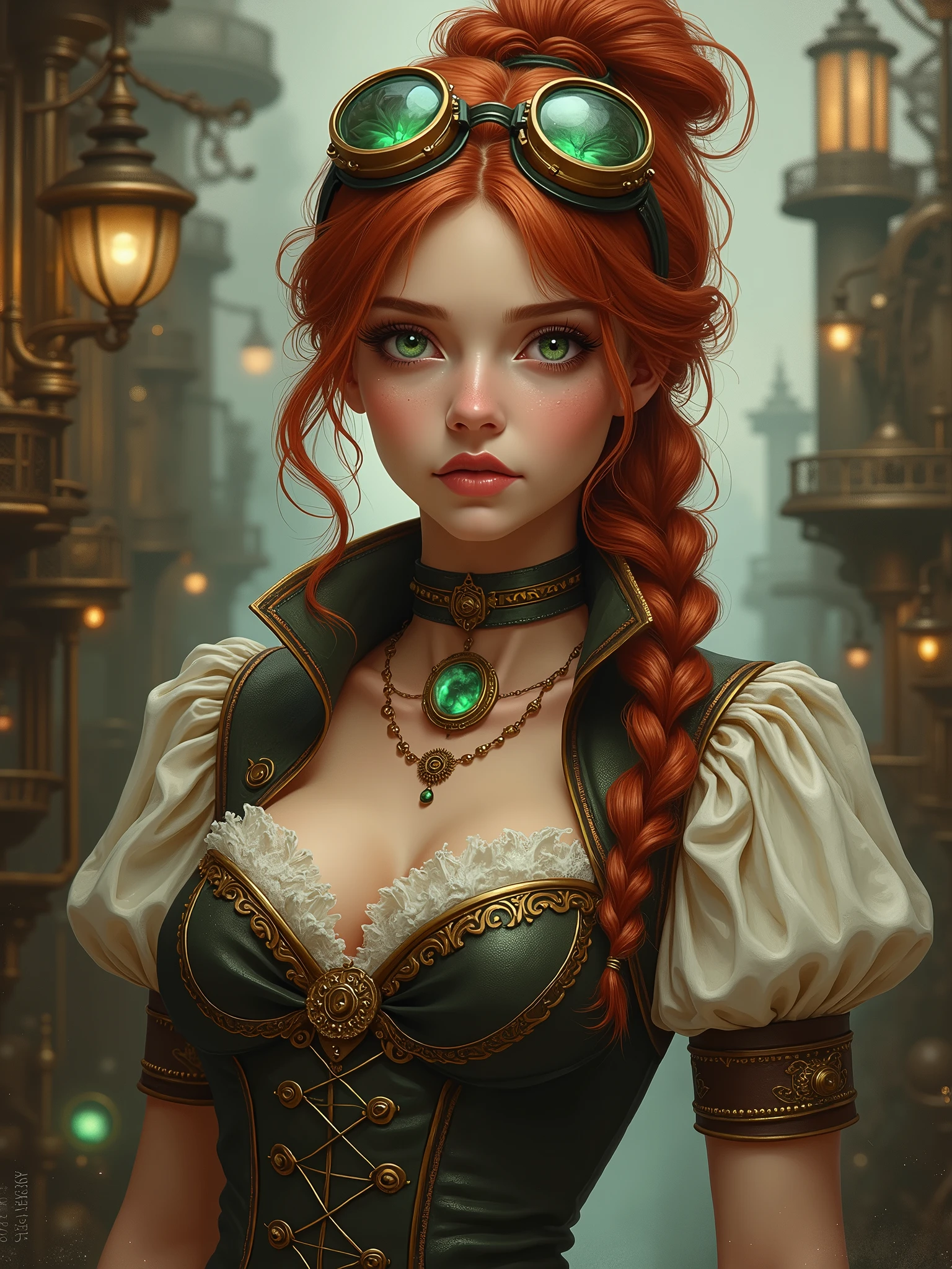 Steampunk girl