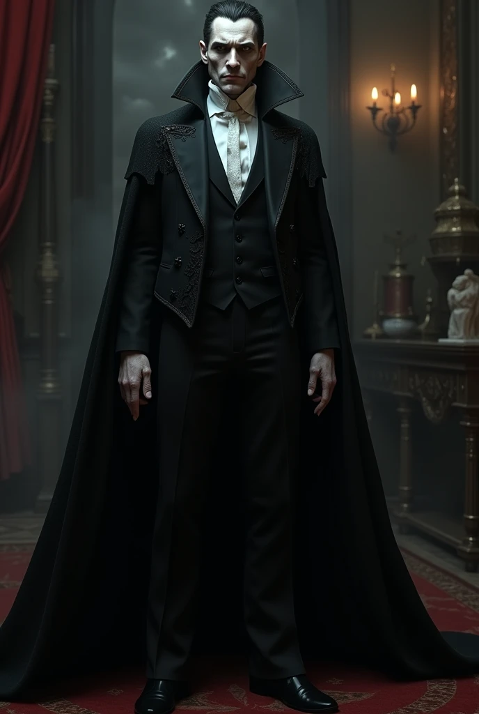 {
  "characters": [
    {
      "name": "Dracula",
      "appearance": {
        "clothing": "tailcoat",
        "holding": "nothing",
        "physical_features": "vampire",
        "seed": 1234567
      }
    },
   