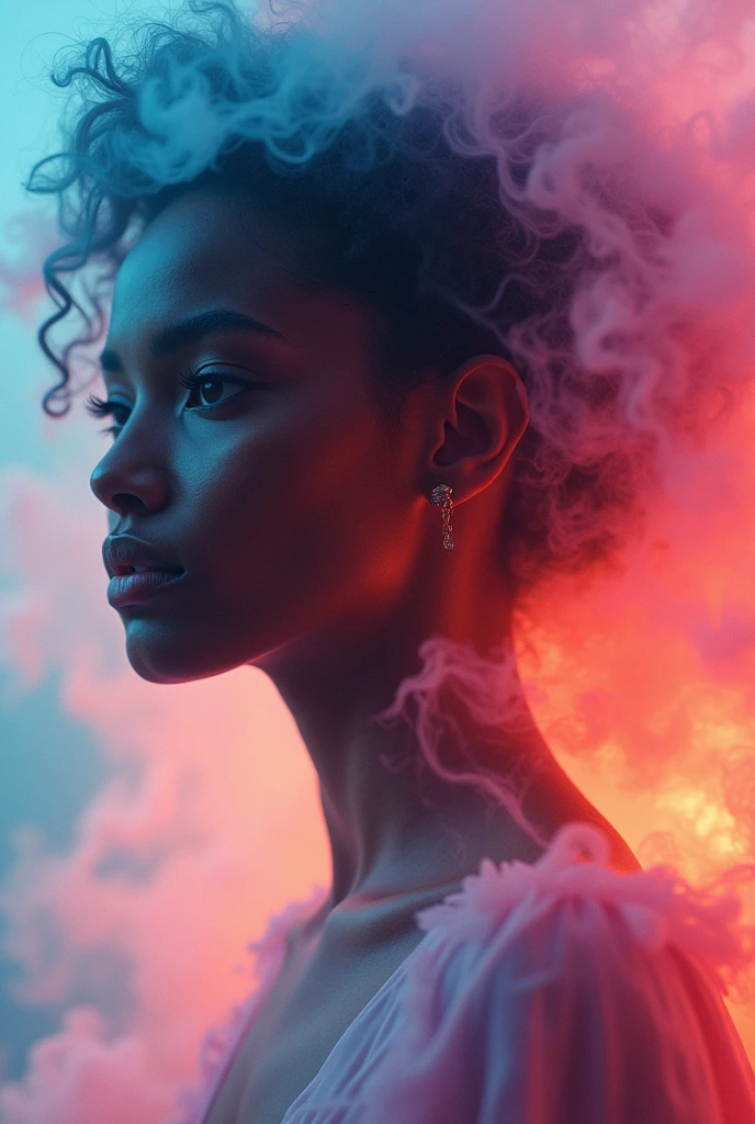 (movie poster with title and text graphics:1.3) (under the title banner text logo "VIRGO":1.5), Romanticism, UHD, attractive, ethereal dark skin, elegant, teenager, beautiful, flawless, angelic, soft liquid rainbow smoke background, wind, fractal neon antimatter finish, highly detailed, trending on artstation, sharp focus, studio photo, intricate details, highly detailed, by Artgerm, Thomas Kinkade, Anna Dittmann, Gerhard Richter