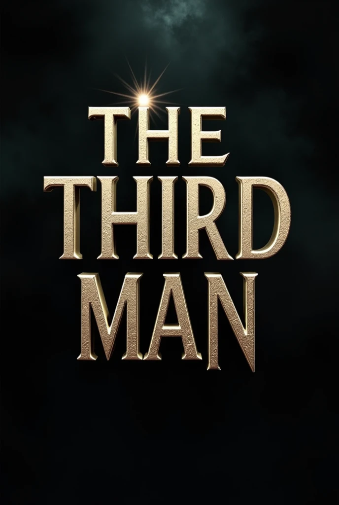 image with the third man text in middle