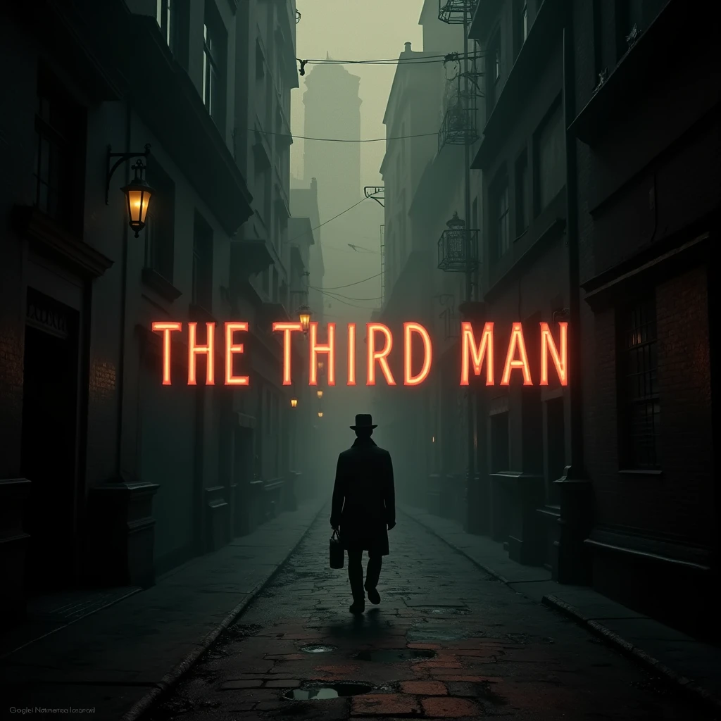 image with the third man text in the middle