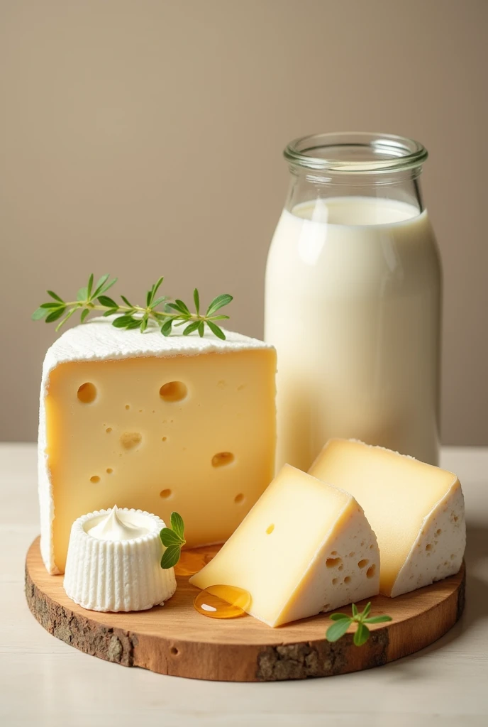 dairy products cheese and yogurt