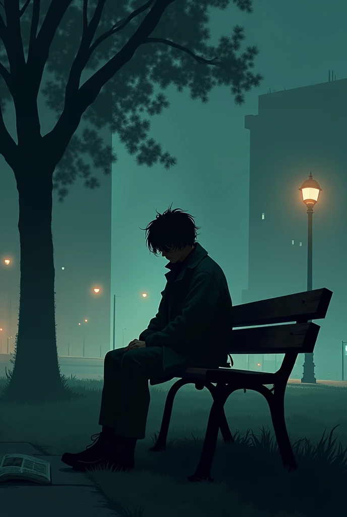 A thumbnail for sad lo-fi music