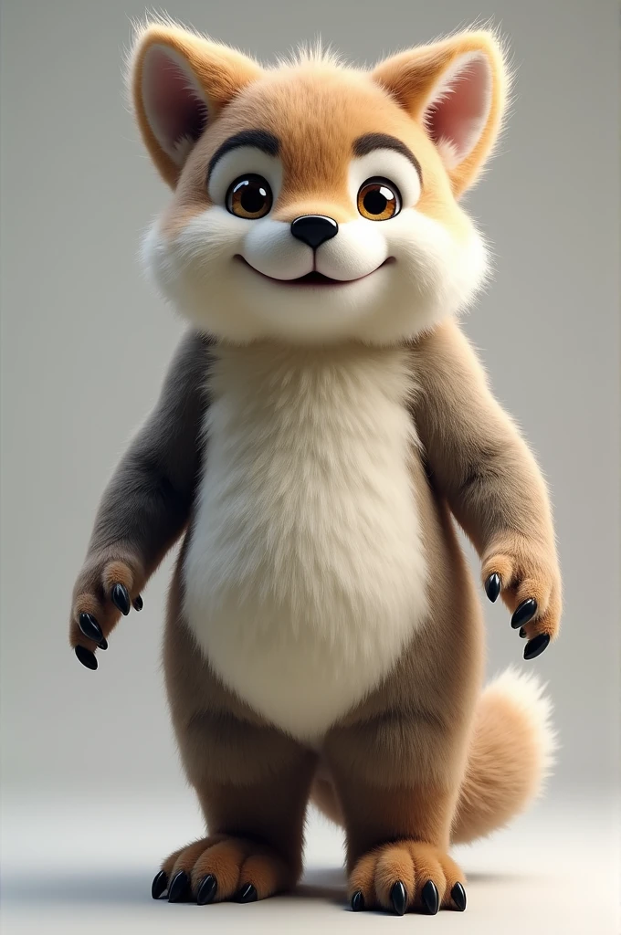 [Character Discovery] [SFW] The artist generate art full body portrait of a masterpiece, high quality best quality, back view, bend_down showing butt at viewer with tail raised wagging, thin butt:0.6, butt view, butt wiggle, Tail wagging, tail raised teasing viewer, naughty looks, anime eye naughty, 3 paws fingers,

(((No Hair))) (cub:0.8) (Kangaroo Feral:1.4, chibi:0.3) with a big head and paws, Realistic fur, Kangaroo tail and ears, flat chest, fur, featureless chest, 

BREAK ((blur gray background)), BREAK (high detail:1.2), (unreal engine:1.3), (sharp focus:1.15), (masterpiece, best quality, 4k, 2k, shaded, absurd res) wearing cute outfits, confused at viewer, teasing, (((Flat-Chest))) (((Kangaroo thin, slim but chibi style)))
