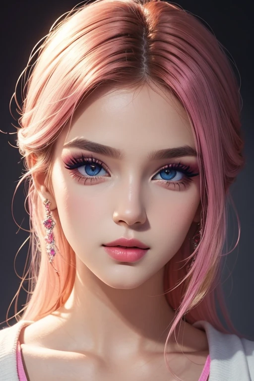 (Komi-san-elsa frozen Disney mezclando modelos .) (ultra fUSION of white and pink hair) Highly detailed CG unity 8k wallpaper, style shot, complex, High detail, dramatic, Highest quality film still image, Very detailed, masterpiece, Best Quality, character design, elsa, elsa from frozen,Komi-san fusion (( dark style)), realistic and ultra detailed rendering style, natural light, sharp character design, (hard focus, 8k), (((Natural skin texture))), 8k textures, soft cinematic lighting, adobe light room, dark room, HdR, sophisticated, elegant, rich detail, Sharp focus appearance) )), calming tones, frenzy of details, intricate detail, super detail, low contrast, Soft film Lighting, Muted colors, Exposure Mix, HdR, Desteñir, 35mm, f/1.4, THEY ARE LIKE THIS, f16, 25 sec.