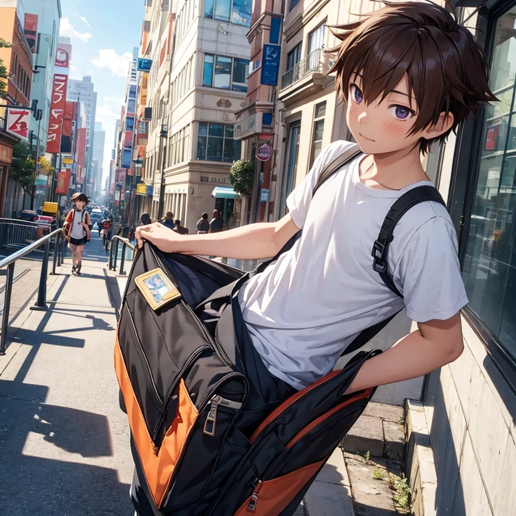 Sora, a boy, moves to study in a big city.