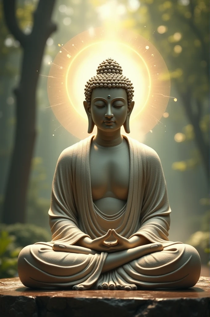 Buddha meditation image
