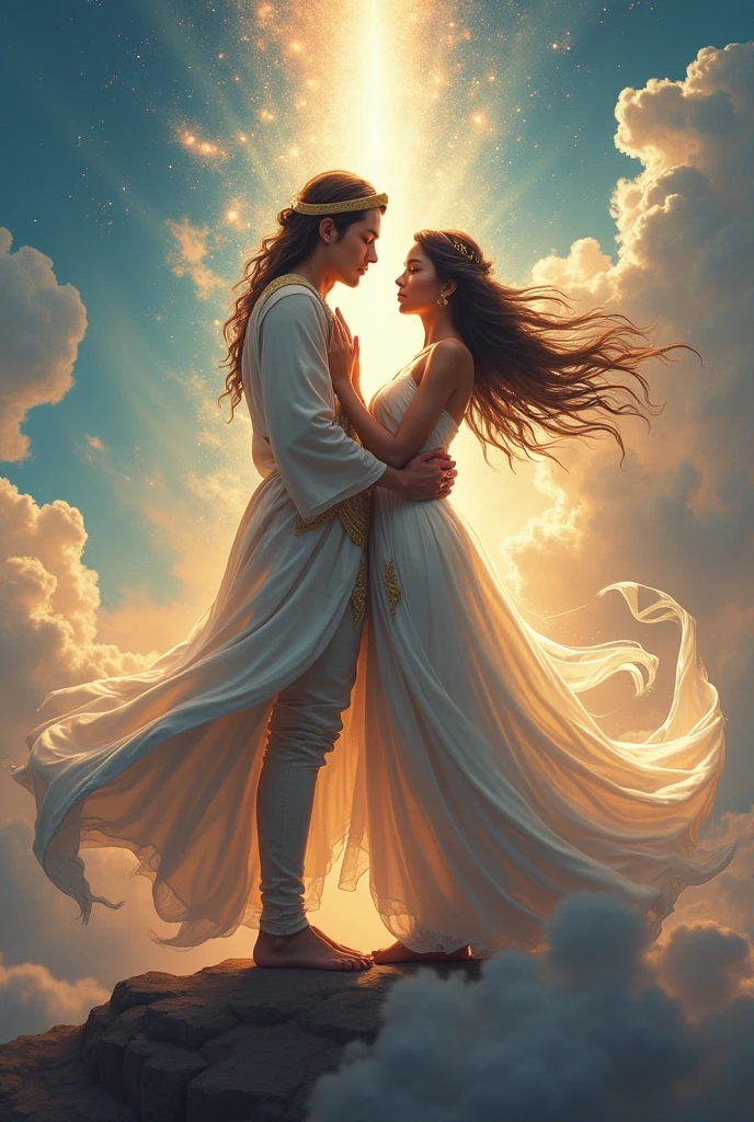 rate a picture of tungkung langit with his lover alunsina