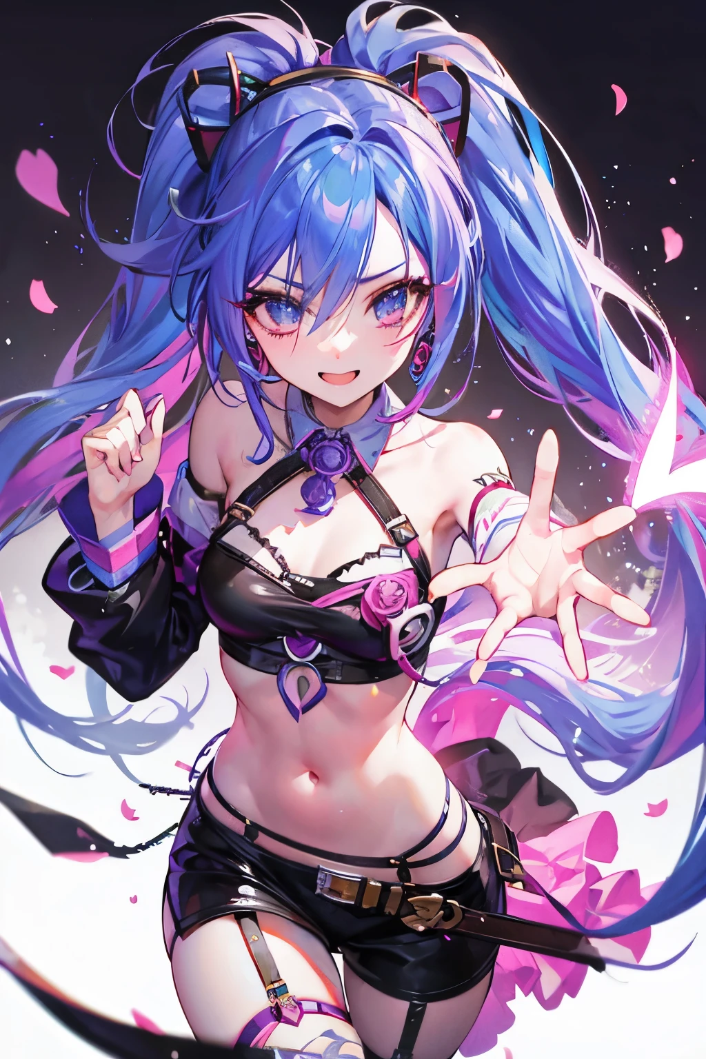 (masterpiece),(Highest quality),(Super detailed),(Best illustrations),(Best Shadow),(Absurd),(Detailed Background),(so beautiful)Hatsune Miku, 16K, 8k, 4K,(Best Shadow), (so beautiful), One person, alone, , , , (detailed beautiful eyes), Big Breasts, , heart-shaped pupils, Oculogyric crisis, curvy, , Perfect figure, , , Arched back, Beautiful nipples, pussy, orgasm, afterglow, erotic smile, , , Open your mouth languidly, , Sexy posture, , , cross-eyed, rolling eyes, , water eyes, tears, , tongue out, , , , saliva trail, , shiny skin, , Thigh fetish, , , torogao, ahegao, BREAK, , Dramatic lighting, , Psychedelic Background, night, pink neon, , Torrent of Light, mysterious, spoken heart,, , ,crotch tattoo
