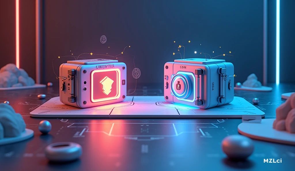 create 3d Hot Wallet vs cold wallet