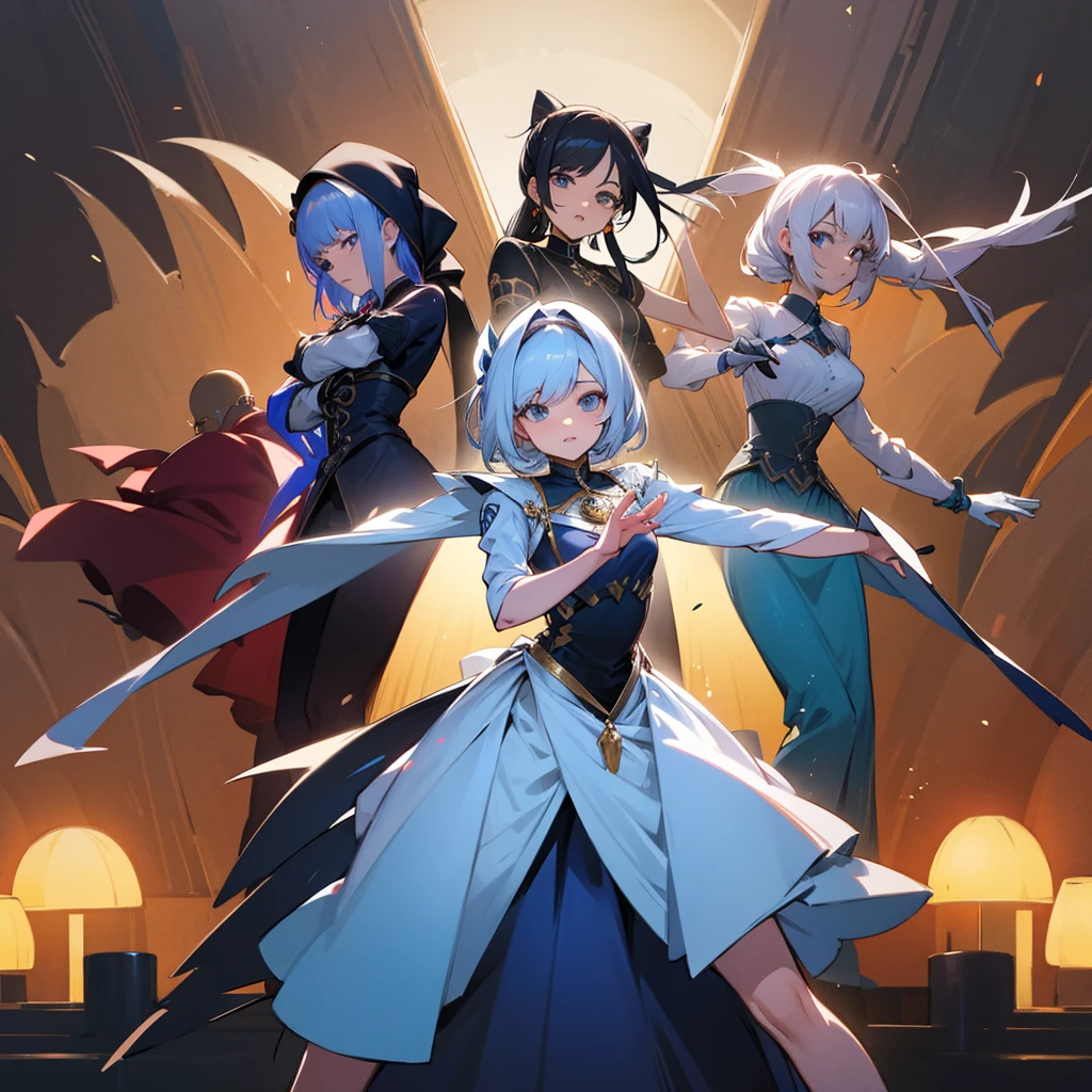 new persinaj with different poses