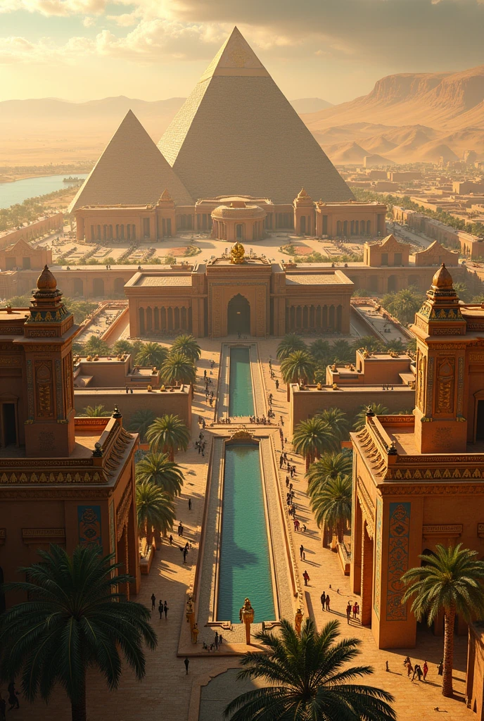 A old rich Egyptian city