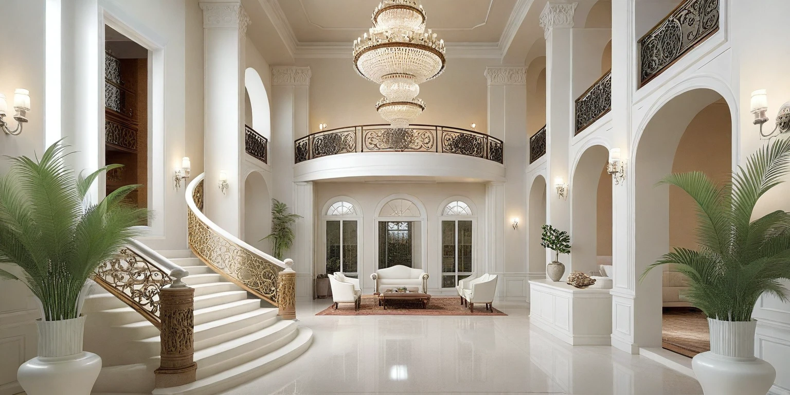 RAW photo, masterpiece, a view of a ( living ROOM :1.3) with a couch, chairs, and a chandelier, highly detailed interior, neo - classical style, neoclassical style, neoclassicism style, interior architect architectural visualization, neoclassical style, in style of classicism, white light sun, rendered in vray, rendered in v-ray, rendered in unreal engine 3d, (photorealistic:1.2), (photorealistic:1.5), best quality, ultra high res, architechture, (leather sofa detail:1.5), neoclassic house, (detailed railing neoclassic:1.5), luxury neoclassical villa, (mable floor details:1.5), (detailed neoclassical carpet:1.5), in the style of neoclassical scene, glass windows, best quality, (Intricate lines:1.5), ((Photorealism:1.5)),(((hyper detail:1.5))), archdaily, award winning design, (dynamic light:1.3), (day light:1.2), (perfect light:1.3), (shimering light :1.4), refection glass windows, (curved line architecture arch:1.2), photorealistic, FKAA, TXAA, RTX, SSAO, Post Processing, Post-Production, CGI, VFX, SFX, Full color,((Unreal Engine 5)), Canon EOS R5 Camera + Lens RF 45MP full-frame CMOS sensor, HDR, Realistic, Cinematic intricate detail, extreme detail, science, hyper-detail, FKAA, super detail, super realistic, crazy detail, intricate detail, nice color grading, reflected light on glass, eye-catching wall lights, unreal engine 5, octane render, cinematic, trending on artstation, High-fidelity, Viwvid, Crisp, Sharp, Bright, Stunning, ((Lifelike)), Natural, ((Eye-catching)), Illuminating, Flawless, High-quality,Sharp edge rendering, medium soft lighting, photographic render, detailed archviz, ((( BRIGHT WHITE  Tone : 5 ))), (( LIGHT NATURAL reddish-brown doussie wood ))
