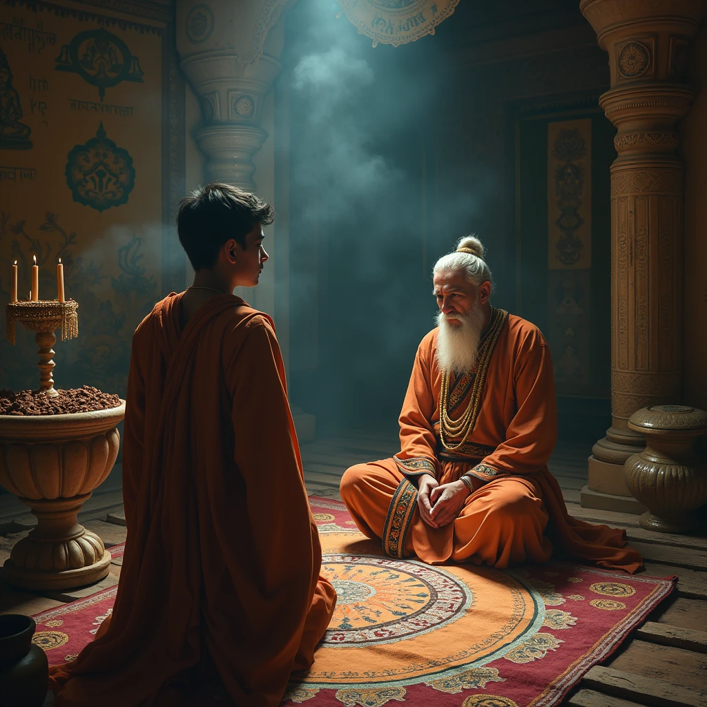 Brahmin's son went to a Tantrik and told him his wish.