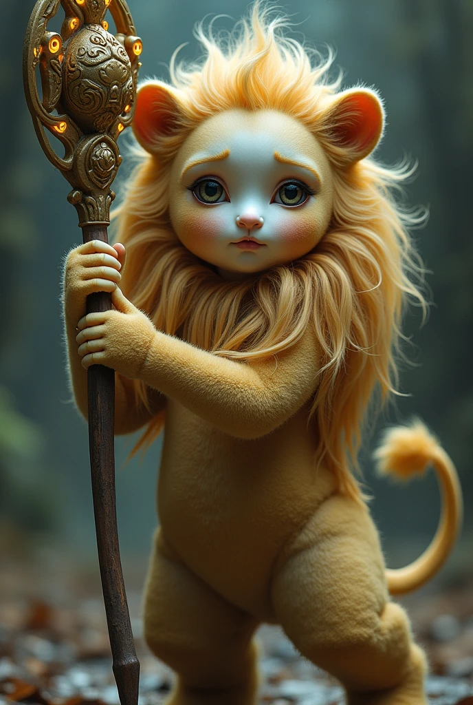 Doll and lion weapon mix