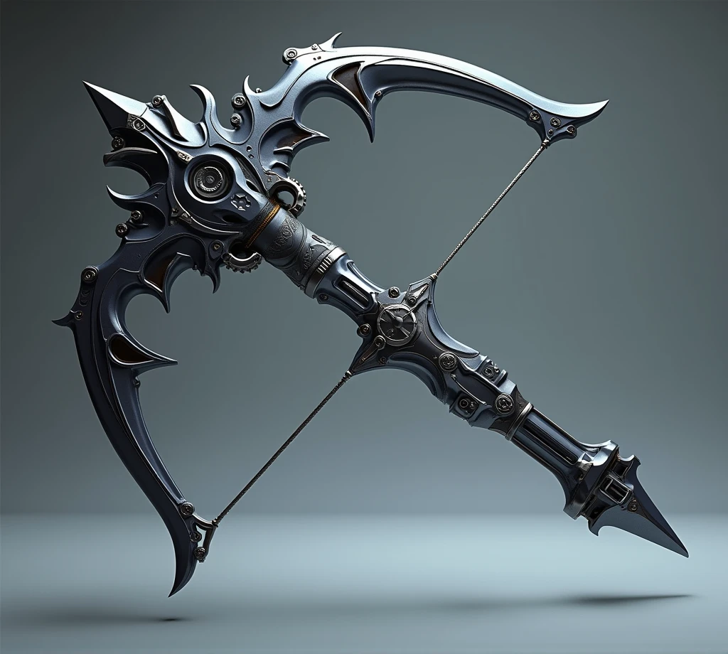 Bow, Professional, Masterpiece, 4k, Convertible to Chakram, 3-piece, Full Detail, razor Bow Edge, Deadly