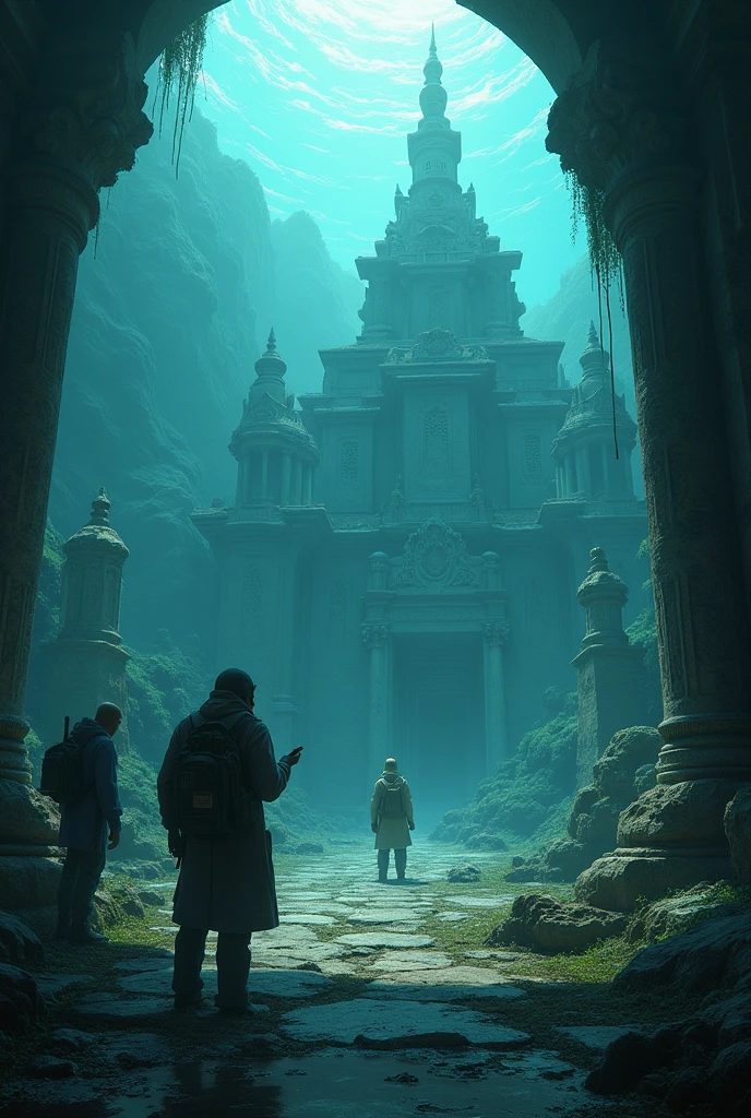 Archeologist find a city underwater