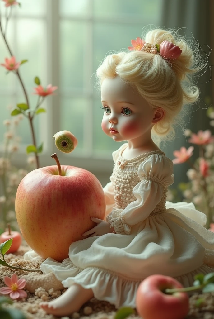 Doll and applemix