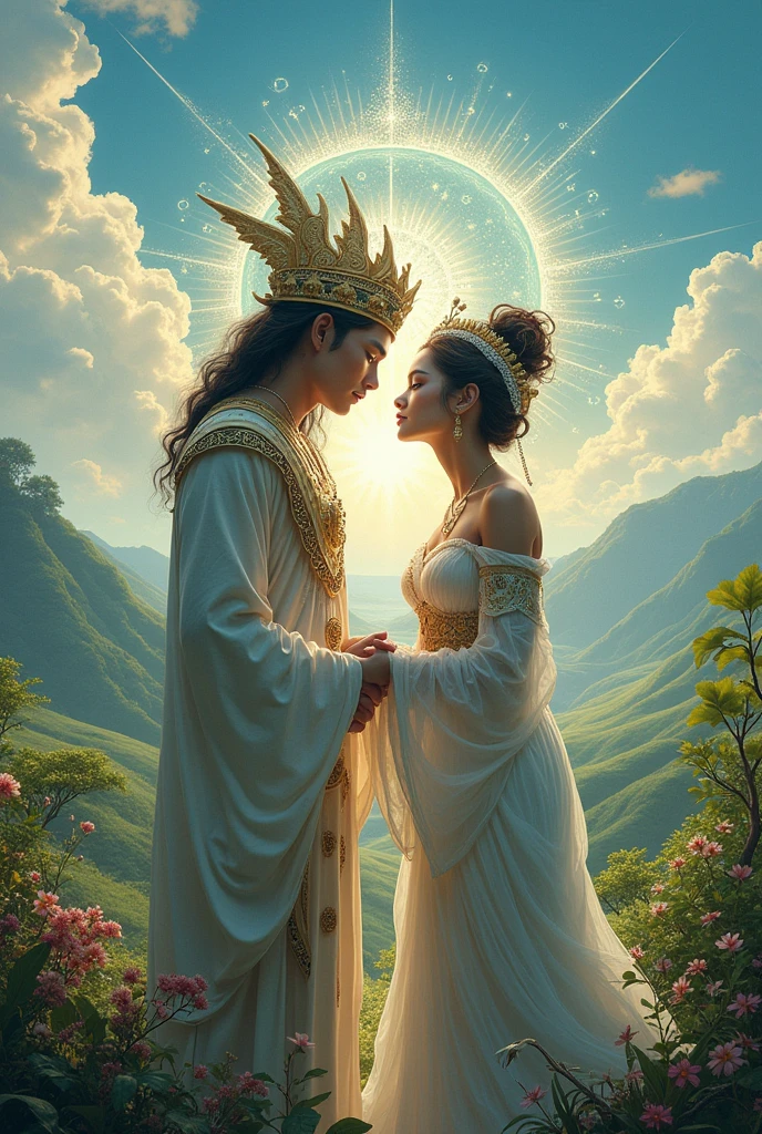 Tungkung langit fell in love with alunsina