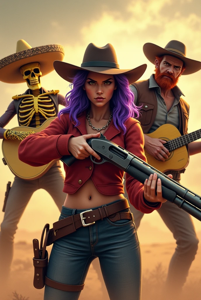 a robot, a woman and a cowboy sitting at a table, cyberpunk wild west, 2-bit, cinematic lens, sheriff, photo canon 5d mark iii, ps 3 screenshot, poker face, saloon, time elves, shot from cowboy, by Edwin Dickinson, cinematic beer, thousand yard gaze, mastodon