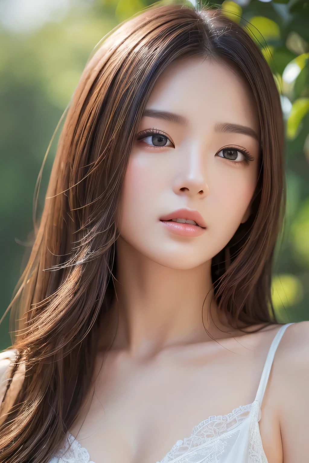 ((Highest quality)),(超High resolution),(Very detailed),(Detailed Description),((The best CG)),(masterpiece),Ultra-detailed art、(Highest quality、8k、32K、masterpiece)、(Realistic)、(Realistic:1.2)、(High resolution)、Very detailed、Very beautiful face and eyes、1 female、Tight waist、Delicate body、(Highest quality、Attention to detail、Rich skin detail)、(Highest quality、8k、Oil paints:1.2)、Very detailed、(Realistic、Realistic:1.37)、Bright colors、Beautiful Japanese Women、Detailed face、Smooth Skin、