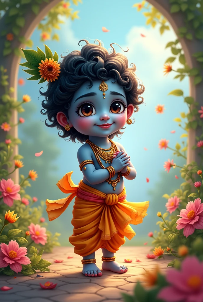 I need little cute in
💙 Krishna ji celebrating his birthday