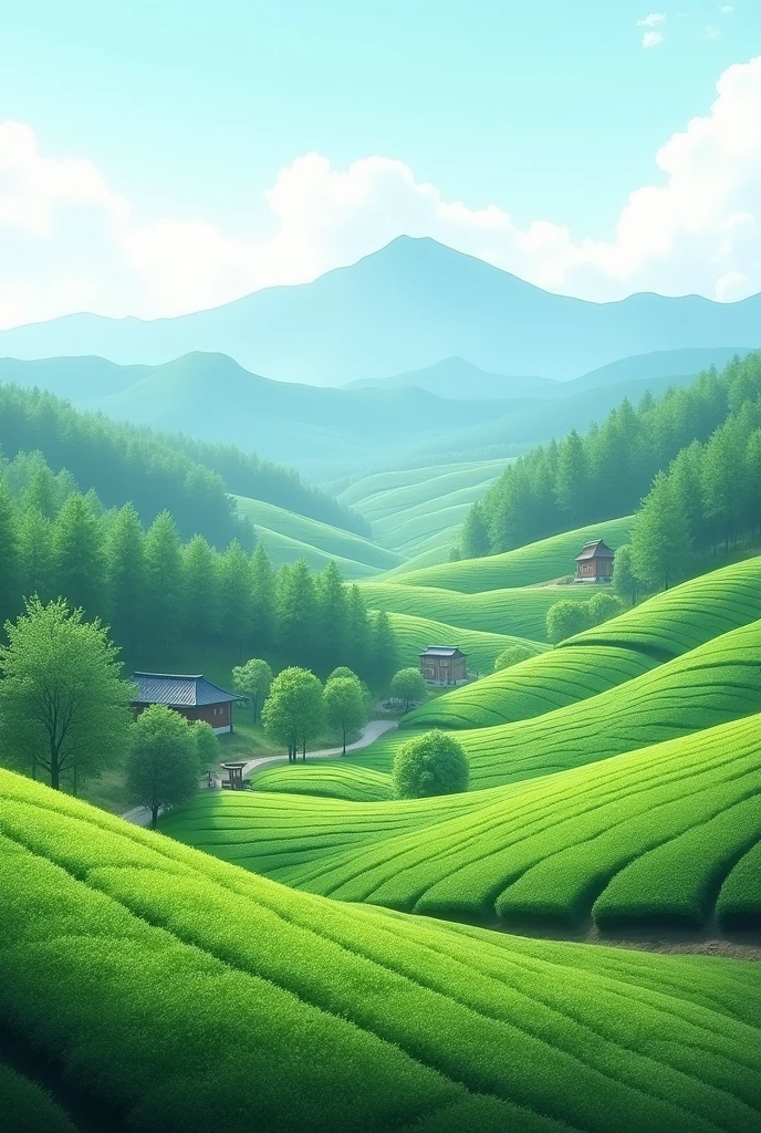Landscape japan Plantation