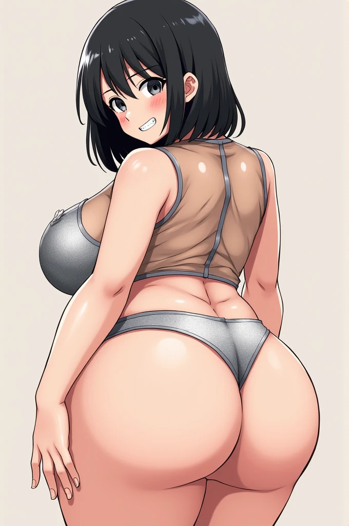 Black Hair, High resolution, Large Breasts, Big Ass, Plump, Droopy eyes, Showing teeth, Chubby, Brown Hair, bangs, Large Breasts, Underbust, uniform,See through, zero,classmate,Sweat,buzzer, No makeup,Swimwear,See through,
Stick your butt out,Angel,Tube top,High exposure,Ass close up,See through,string,Stick your butt out pose with hands on knees,pinpoint,In a pose as if picking up something,Rear View,White Bikini,
Butt specialization,SNFW,Japanese,String T-back,Covered by a big ball,