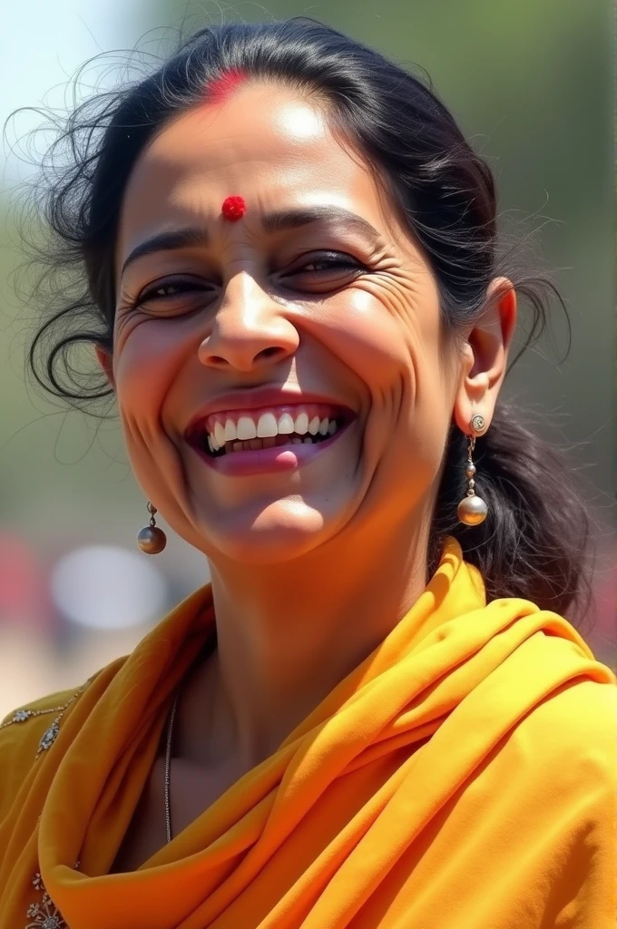Laughing Mamata Banerjee 