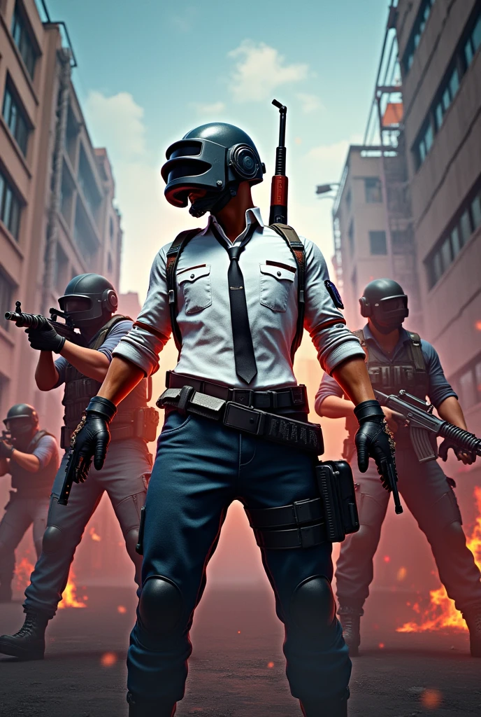 Pubg with free fire