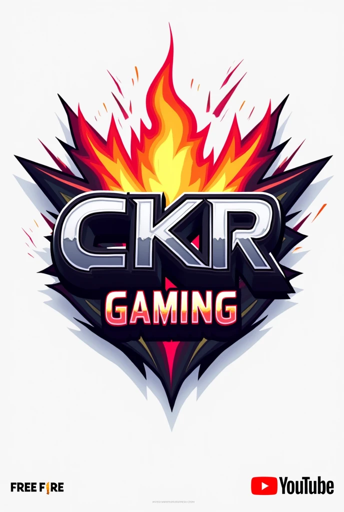 To create a Free Fire gaming logo for your YouTube channel "CKR GAMING," follow these steps:

1. **Conceptualize Your Design**: Think about elements that represent gaming and Free Fire. Consider using symbols like weapons, a fire theme, or avatars from the game.

2. **Choose Colors**: Select vibrant and dynamic colors that are often associated with gaming, such as reds, oranges, or blues.

3. **Design Tools**: Use free online logo makers like Canva, LogoMaker, or Adobe Express. These platforms offer templates that you can customize.

4. **Add Text**: Include "CKR GAMING" in a bold, modern font. Make sure it’s easily readable and stands out.

5. **Incorporate Game Elements**: Add Free Fire-related graphics or icons to make the logo more relevant to the game.

6. **Review and Save**: Ensure the logo looks good in various sizes, as it will be displayed in different contexts on YouTube.

