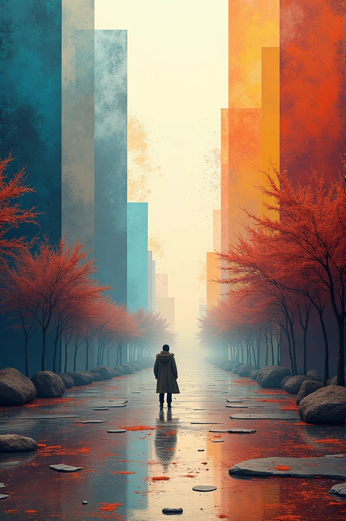Create an arts background for PowerPoint