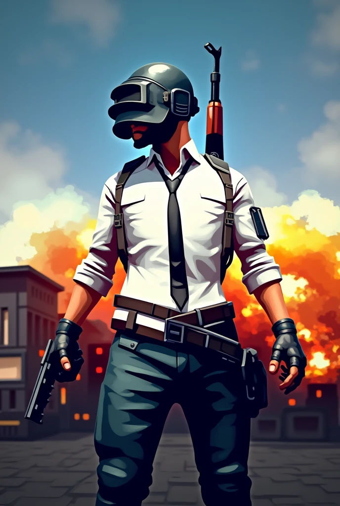 Make a logo for pixel  for pubg