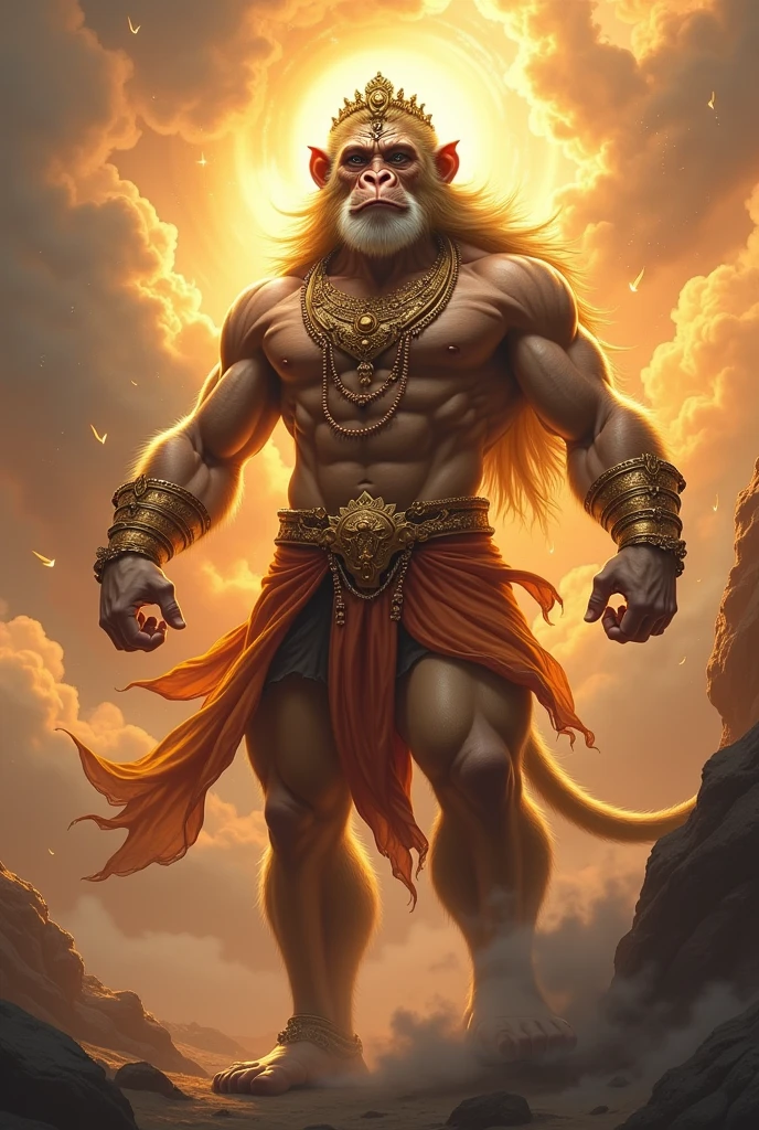 (By hindu mythology ) hanuman ji image 